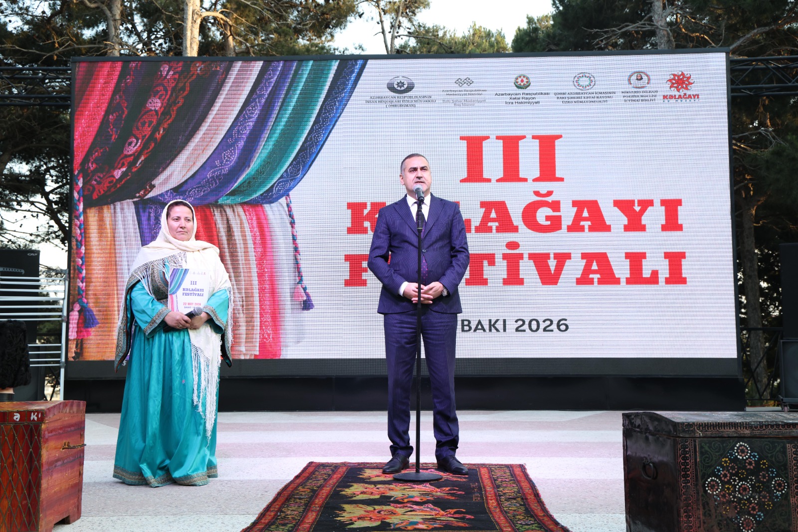 Xətai rayonunda III Kəlağayı Festivalı təşkil olundu - VİDEO 24 r 24