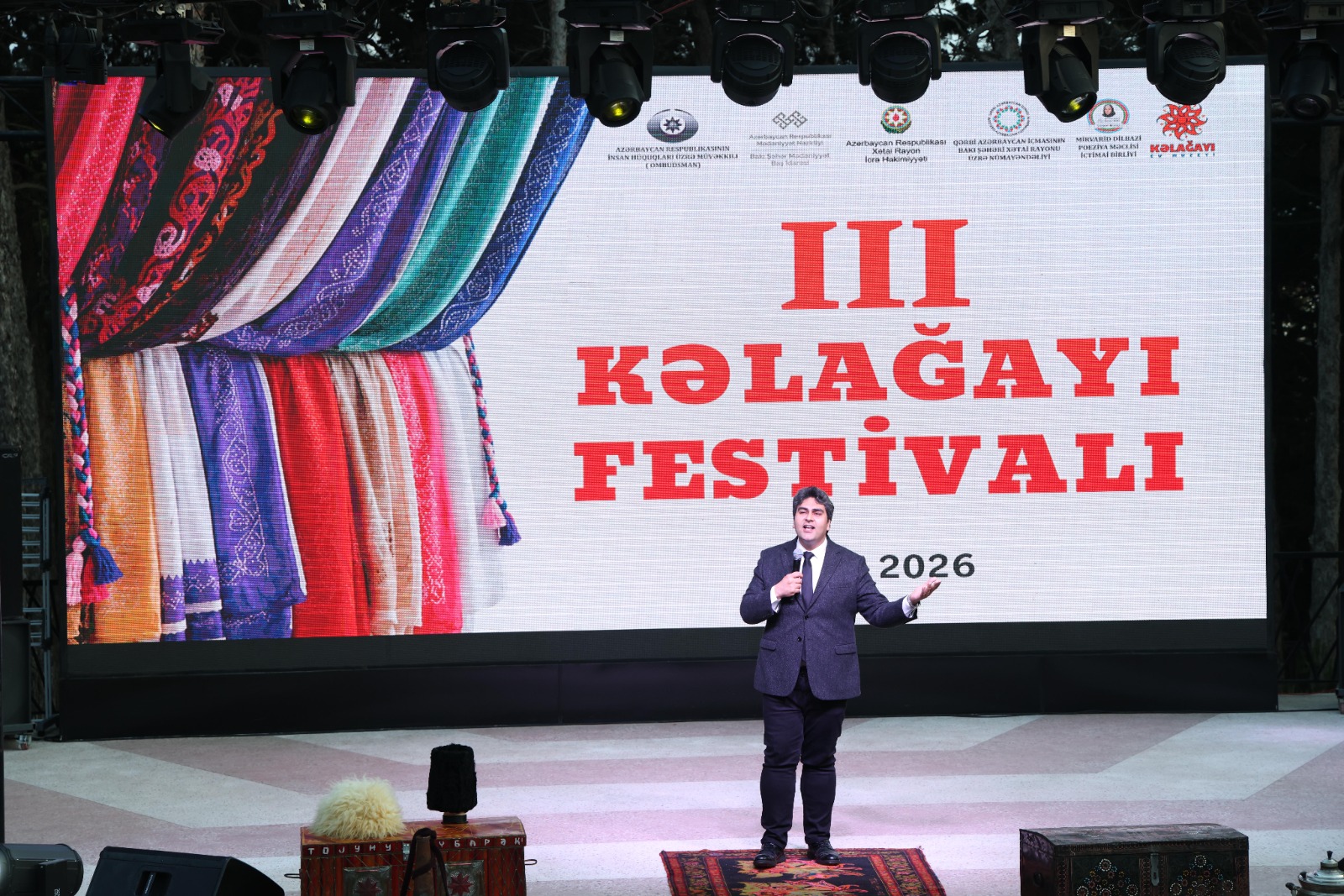 Xətai rayonunda III Kəlağayı Festivalı təşkil olundu - VİDEO 35 r 35
