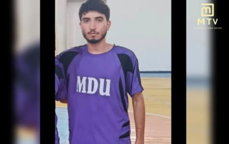 Futbol oynayarkən ölən tələbənin FOTOSU