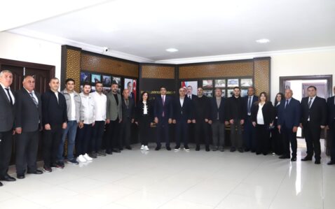 Türkiyəli nümayəndə heyəti Ağstafada – FOTOLAR