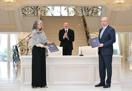 Azərbaycanla UN-Habitat arasında Niyyət Məktubu imzalandı – FOTOLAR