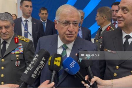Yaşar Güler Azərbaycandan danışdı