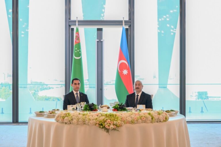 Berdiməhəmmədovun şərəfinə dövlət ziyafəti verildi – FOTOLAR