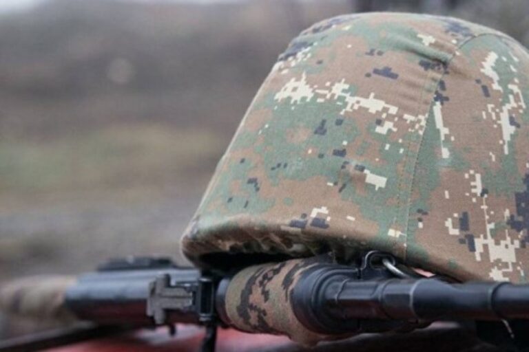 Ermənistan ordusunun hərbi qulluqçusu öldü