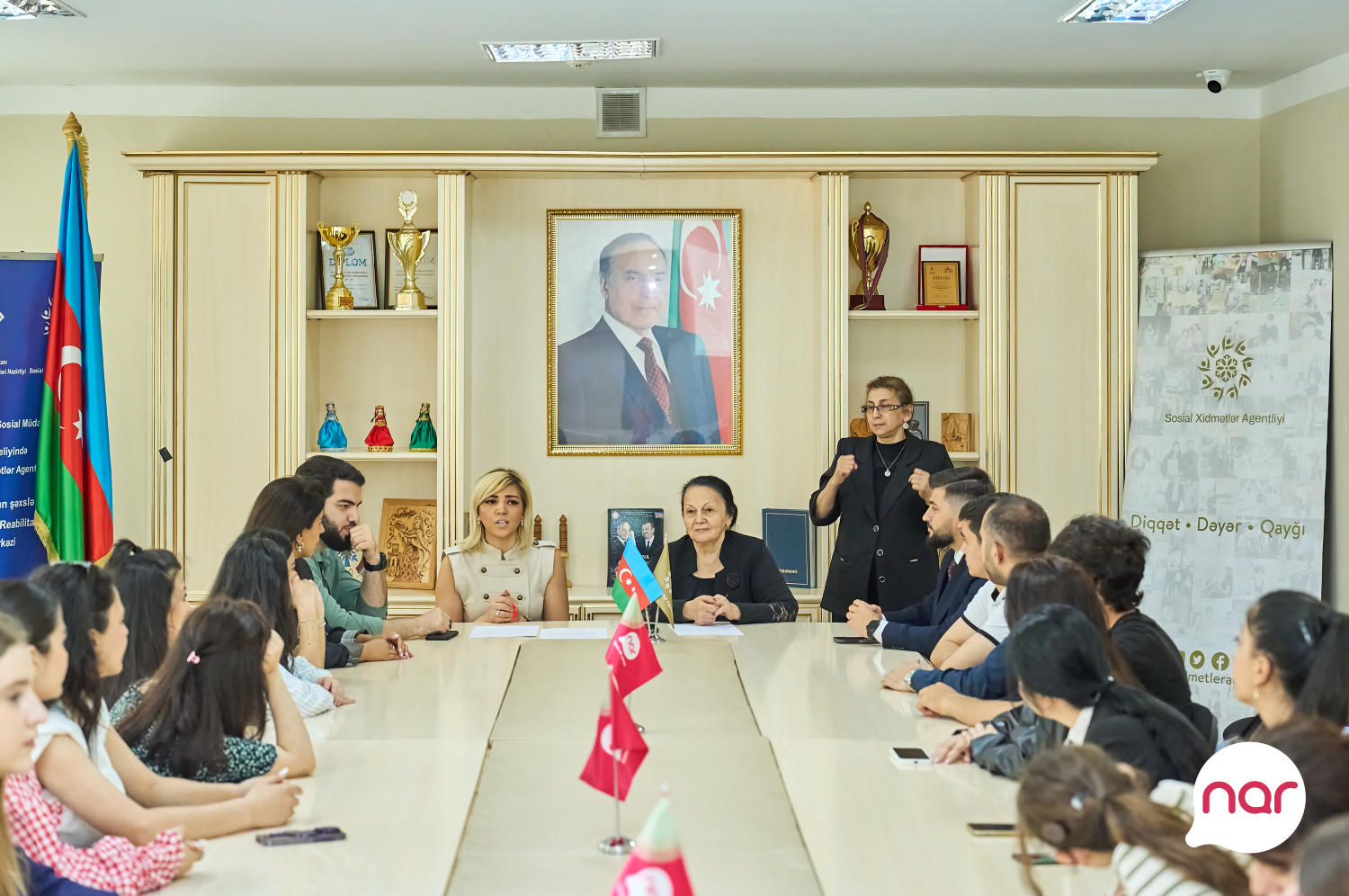 “Nar” “JestPlus” tətbiqi üzrə maarifləndirici görüş keçirdi - FOTOLAR 3 Jest Dili app OS 2