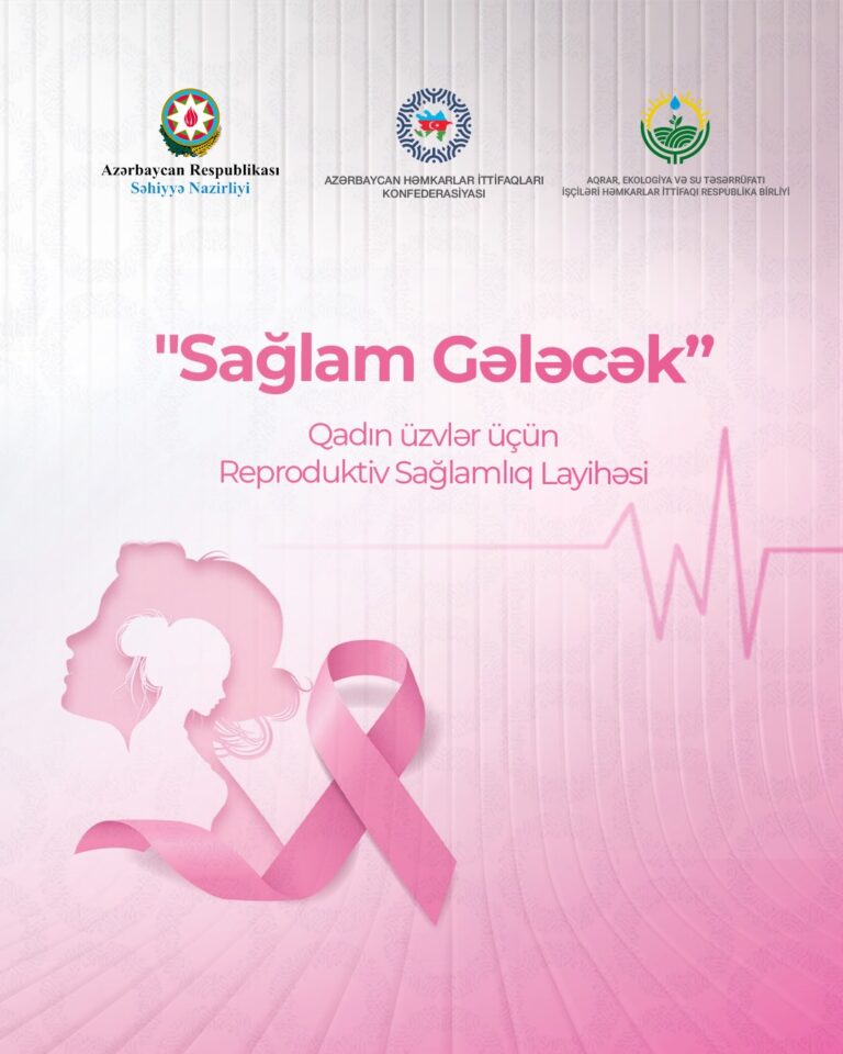 AHİK və Səhiyyə Nazirliyi tərəfindən “Sağlam gələcək” layihəsinə start verildi - FOTOLAR