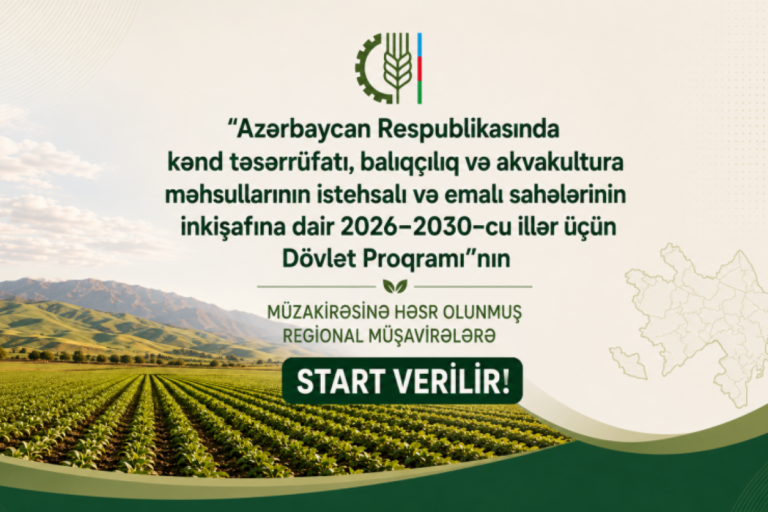 Dövlət Proqramının müzakirəsi: regional müşavirələrə start verilir