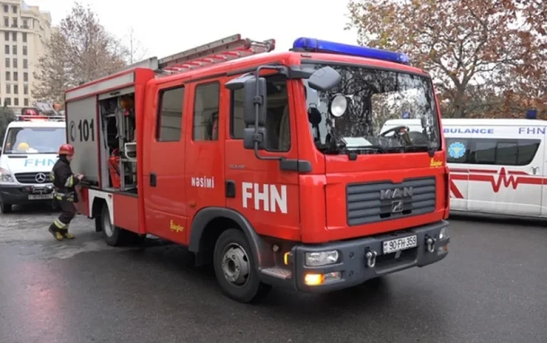 Ağdamda yanğın: FHN məlumat yaydı