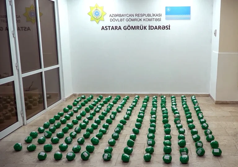 İrandan Rusiyaya göndərilən "kahı"dan narkotik çıxdı - FOTOLAR