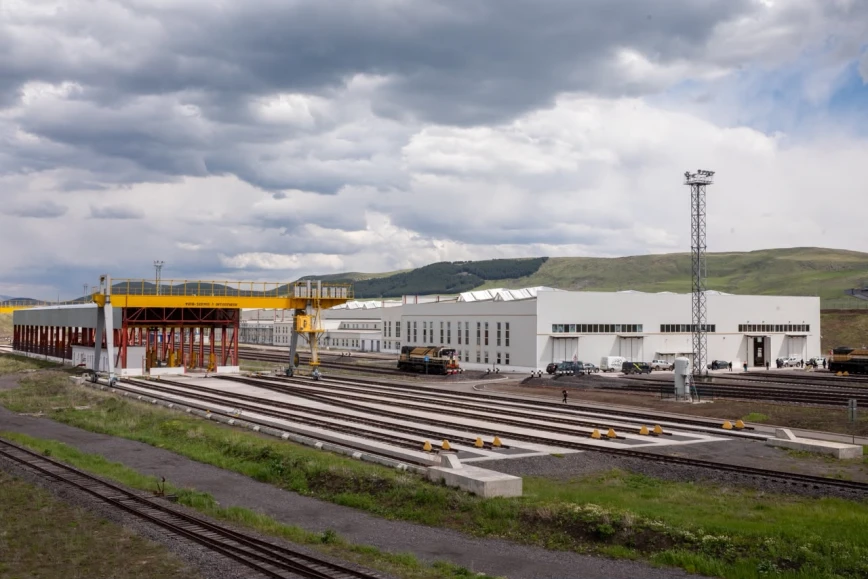 Bakı–Tbilisi–Qars dəmir yolu yeni mərhələyə qədəm qoyur - FOTOLAR 6 mdr 6
