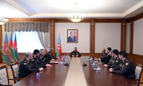 Yeni generallara ali hərbi rütbələr təqdim edildi – FOTOLAR