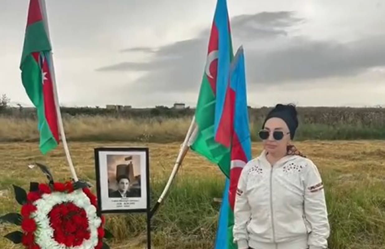 Xalq artisti atasının məzarını illər sonra tapdı - VİDEO 1 naibe ata