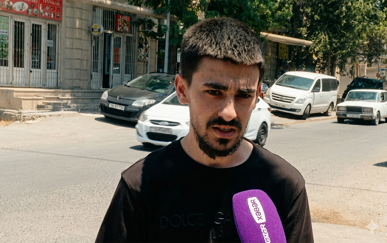 Üstündən avtobus keçən qadının nəvəsi danışdı - Video 1 nene