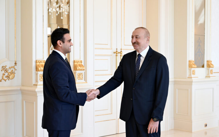 Prezident Abraham Hamadeni qəbul etdi - FOTOLAR