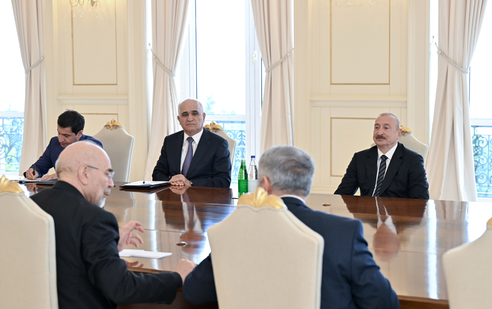 İlham Əliyev Qalibafı qəbul etdi - FOTOLAR 5 qa 8