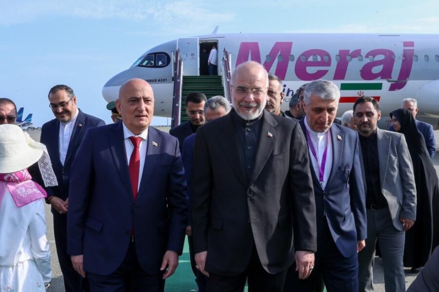 Qalibaf Azərbaycana gəldi – FOTO