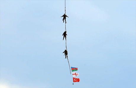 Xüsusi təyinatlıların birgə təlimi başa çatdı – VİDEO