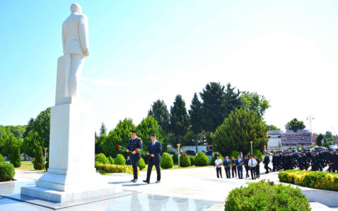 Azərbaycan Polisinin 108-ci ildönümü Ağstafada da qeyd olundu – FOTOLAR