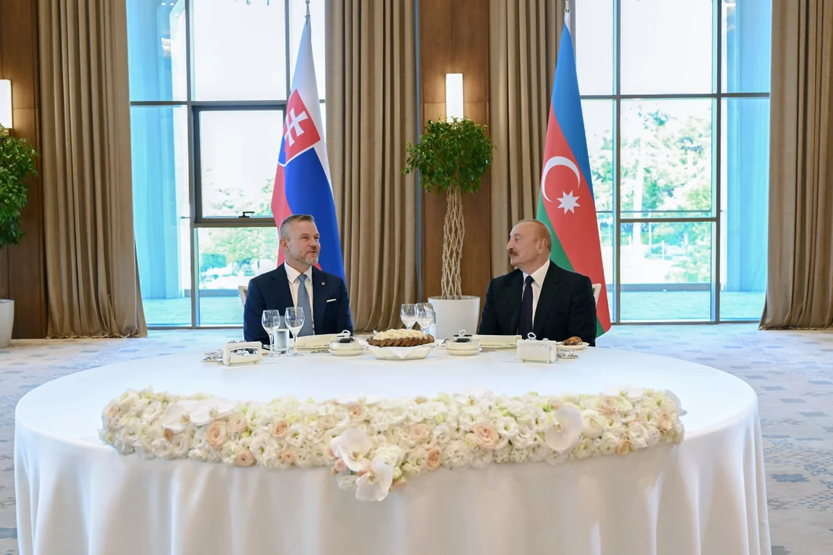 İlham Əliyevin adından Xankəndidə Slovakiya Prezidentinin şərəfinə rəsmi nahar verildi 4 IMG 0156