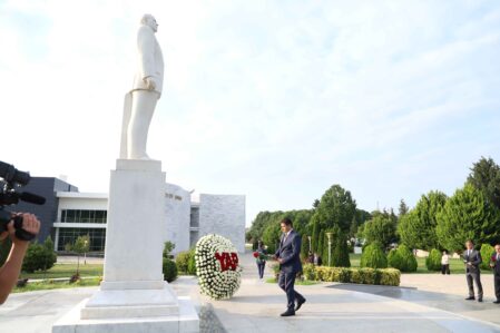 Ağstafada Heydər Əliyevə həsr olunmuş tədbir keçirildi – FOTOLAR
