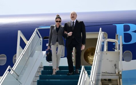 Prezident və xanımı Qırğızıstana getdi