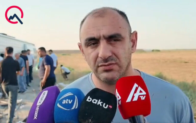 “Gözümə gün düşdü” - Aşan avtobusun sürücüsü danışdı+Video