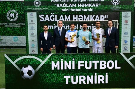 AHİK-in təşkilatçılığı ilə keçirilən minifutbol turniri başa çatdı – FOTOLAR