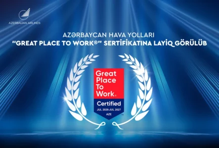AZAL “Great Place to Work” sertifikatı ilə təltif olundu