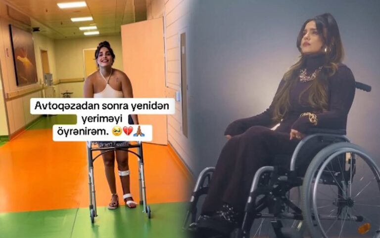 Aila Rai: “Qəzadan sonra yenidən yeriməyi öyrənirəm” - VİDEO