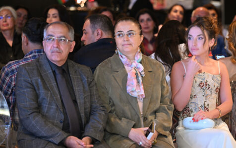 Alena Əliyeva moda nümayişini izlədi – FOTOLAR