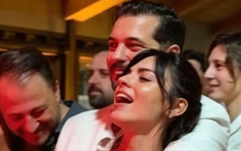 Çağatay sevgilisi ilə – Fotolar