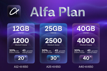 Azercell yeni nəsil “Alfa Plan” tariflərini təqdim edir 