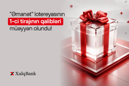Xalq Bankın “Əmanət” lotereyasının ilk tirajında qaliblər müəyyən olundu