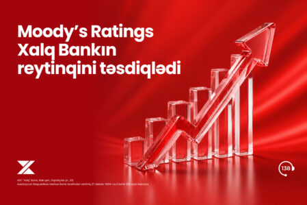 Moody’s Ratings Xalq Bankın 2025-ci il üzrə reytinqini təsdiqlədi