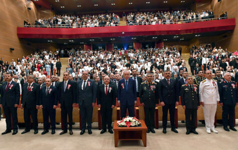 Zakir Həsənov Ərdoğanla məzuniyyət tədbirində – FOTOLAR