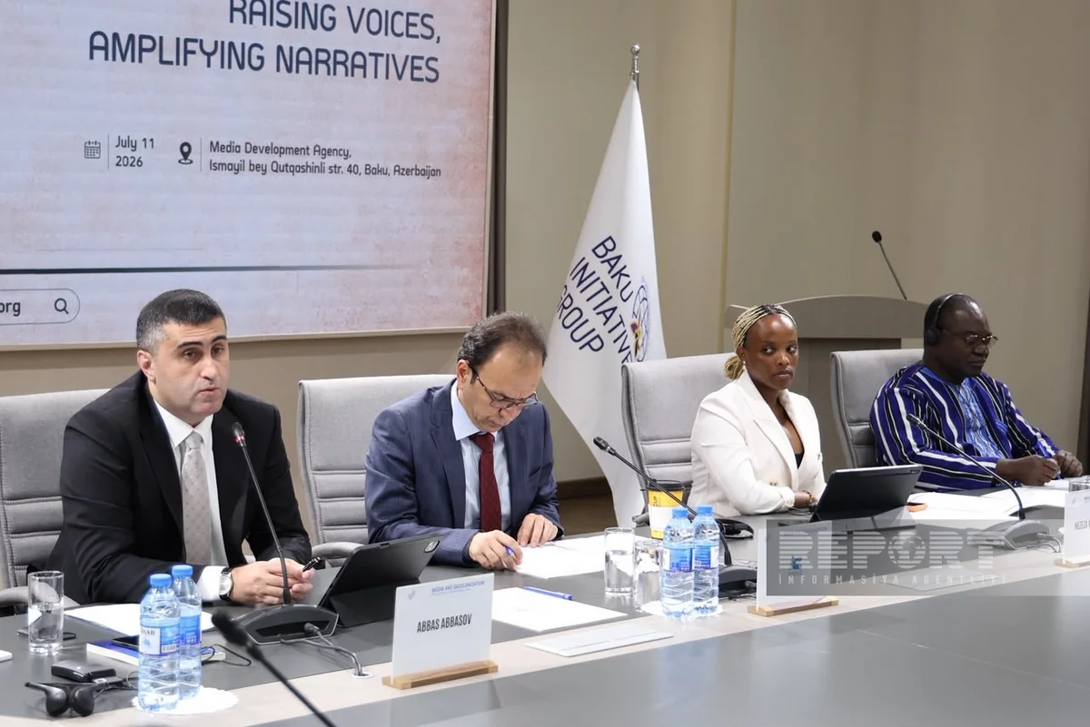 "Media və dekolonizasiya" konfransı: Bakıda ilk sessiyası keçirildi - FOTOLAR 3 es 3