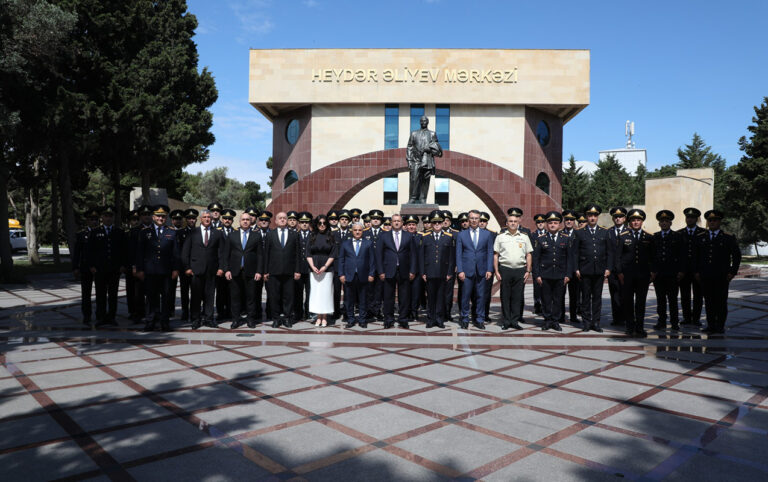 Suraxanıda Azərbaycan Polisi Günü münasibətilə tədbir keçirildi - FOTOLAR