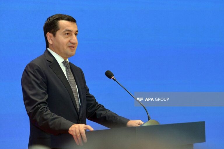 Münaqişələr həm də informasiya məkanında aparılır - Hikmət Hacıyev