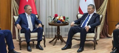 Cavanşir Feyziyev Şimali Kiprdə Ünal Üstellə görüşdü – FOTOLAR