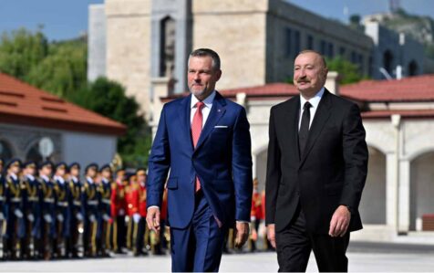 Peter Pelleqrininin Şuşada rəsmi qarşılanma mərasimi oldu – FOTOLAR