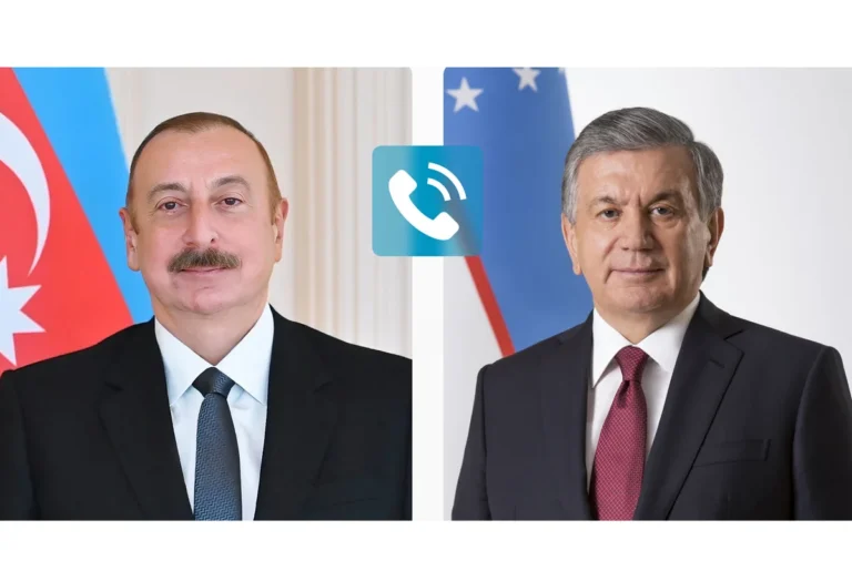 İlham Əliyev Şavkat Mirziyoyevə zəng etdi