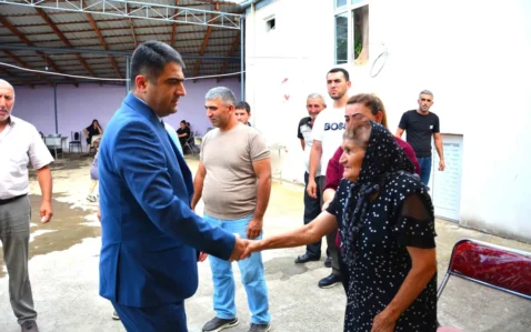 Şəhid Əfrasiyab Qasımovun 70 illiyi qeyd olundu – FOTOLAR