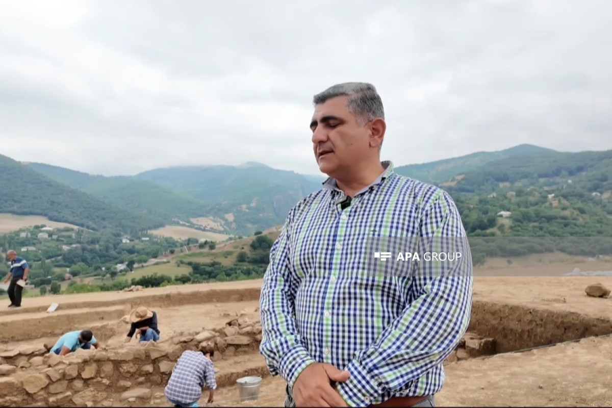 Atropatena dövrünə aid şəhər qalıqları tapıldı - FOTOLAR 5 t 35