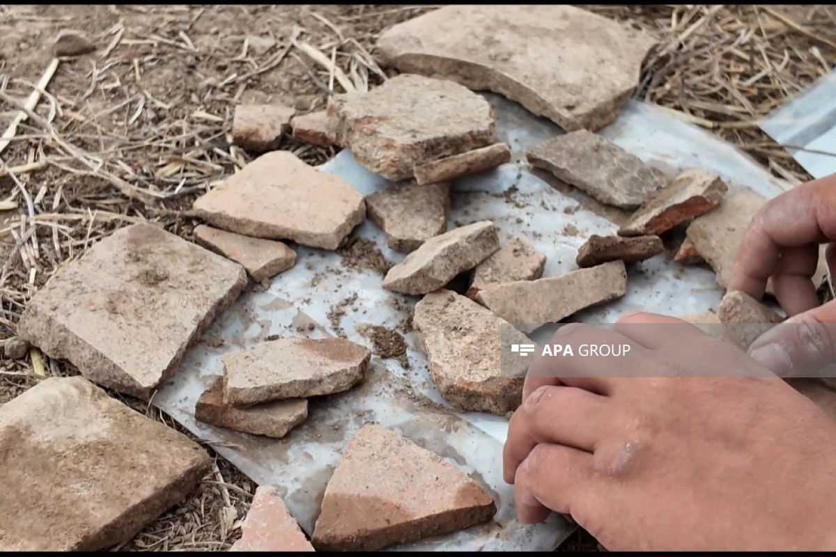 Atropatena dövrünə aid şəhər qalıqları tapıldı - FOTOLAR 6 t 36