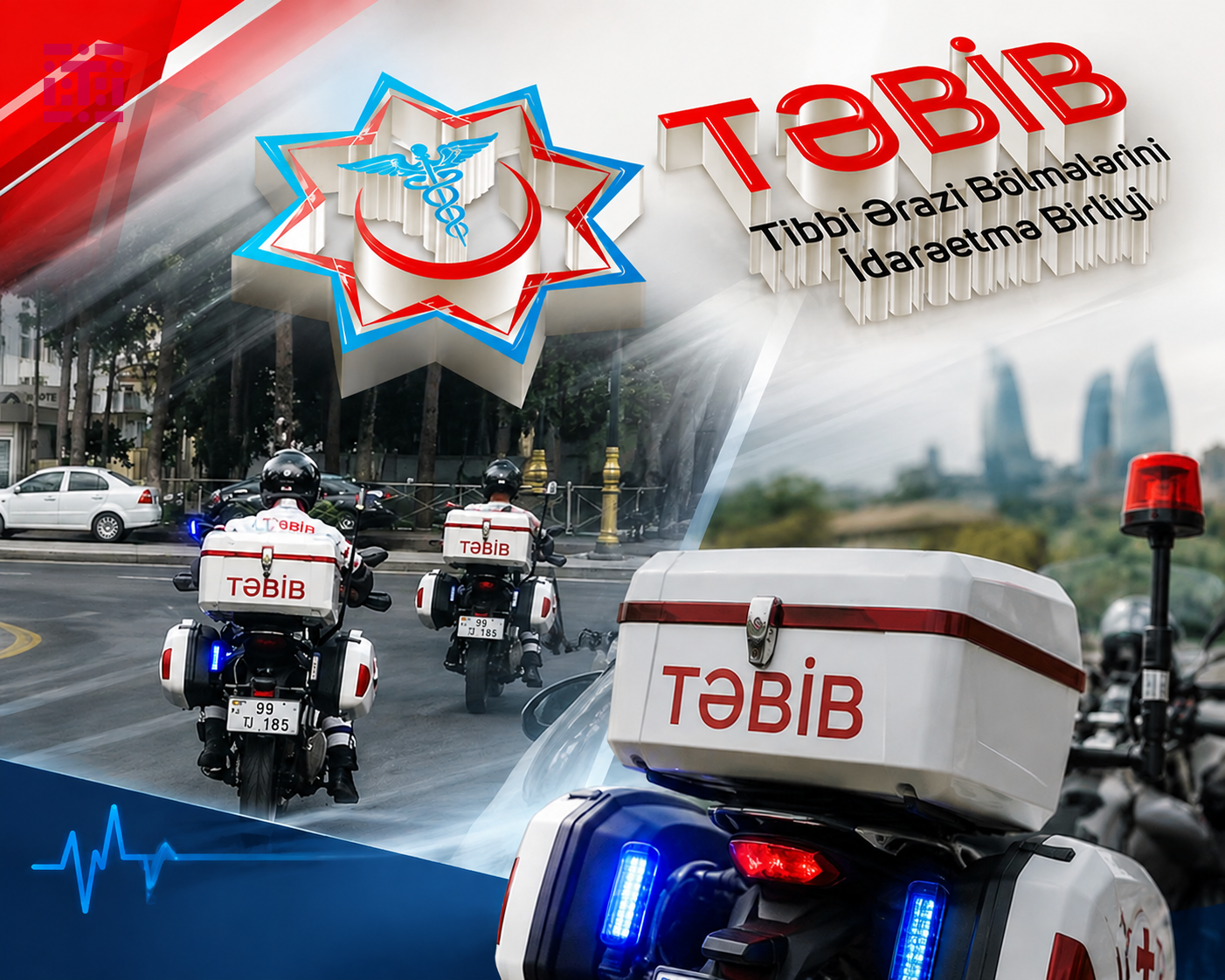 Bakıda təcili yardımda motosikletlərdən istifadə olunacaq - FOTO 12 t 82