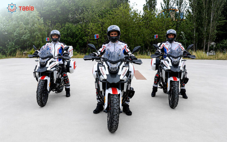 Bakıda təcili yardımda motosikletlərdən istifadə olunacaq - FOTO