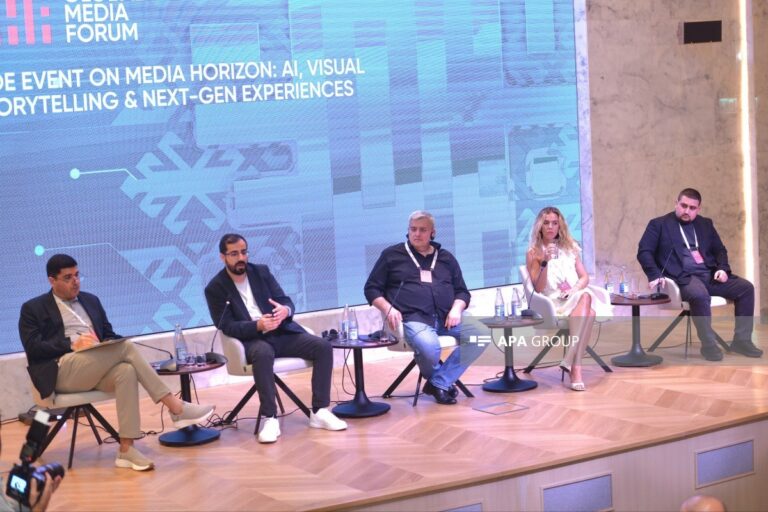 Şuşa Qlobal Media Forumu: süni intellekt müzakirə olundu - FOTOLAR
