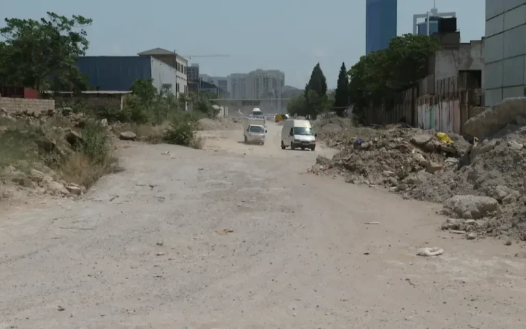 Bakıda yol tikintisi niyə dayandırıldı? - VİDEO