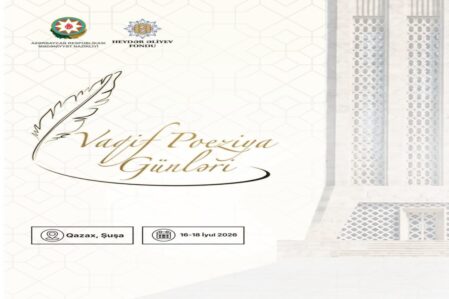 Vaqif Poeziya Günləri bu tarixdə keçiriləcək