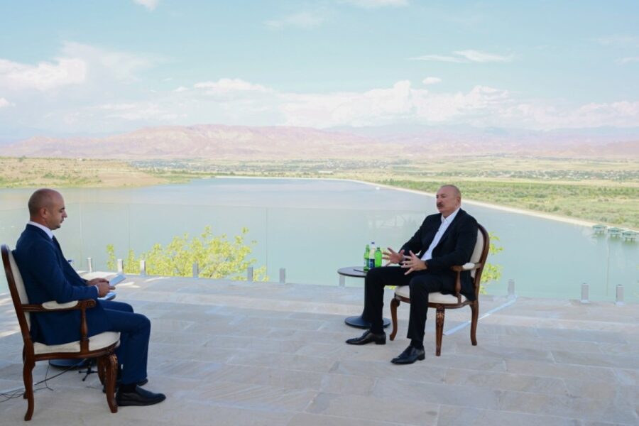 İlham Əliyev Azərbaycan Televiziyasına müsahibə verdi